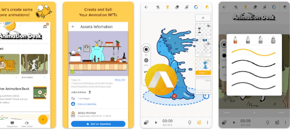 best android apps for animation hindi