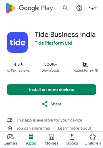 tide business app kya hai