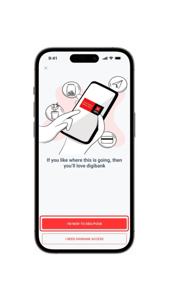 digibank iphone app (DBS App me account open kaise karen)