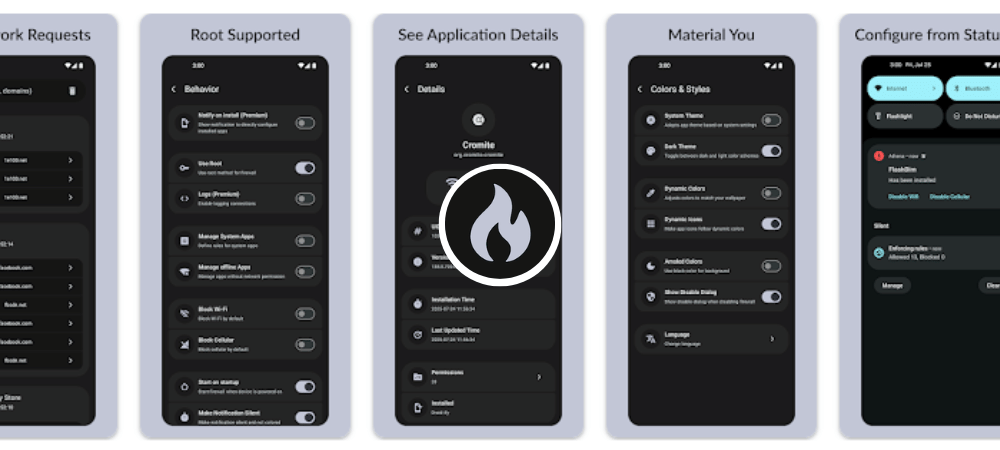 (a series of screens showing different features of the app) Top 7 Best Android Apps August